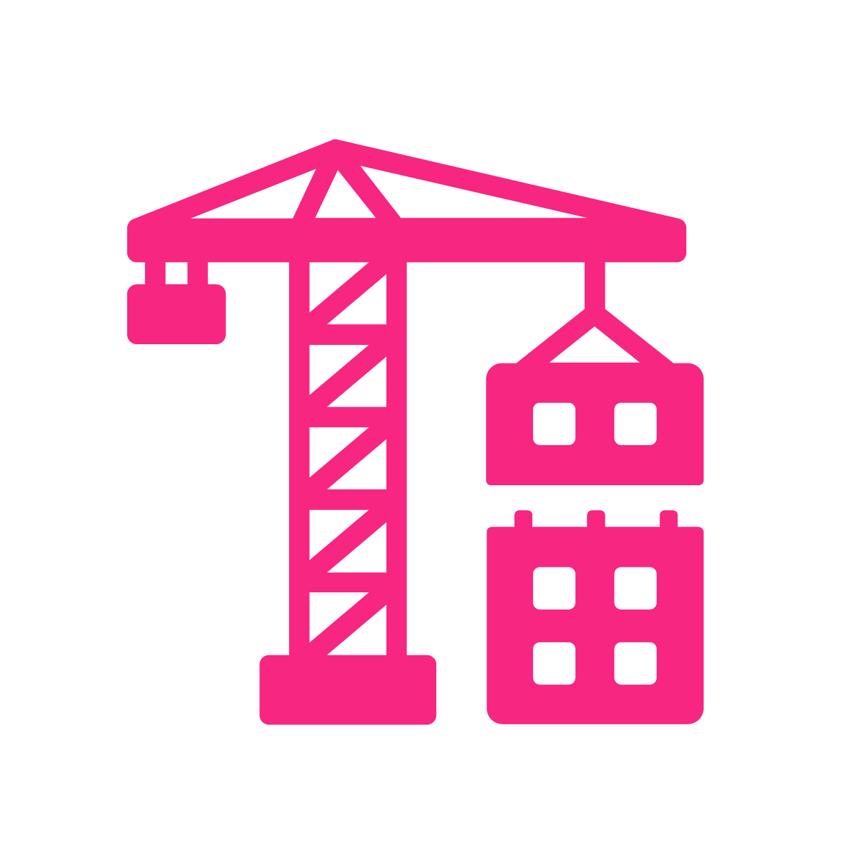 Construction PR, civil engineering PR and built environment PR probably involve cranes. I should think pink ones.